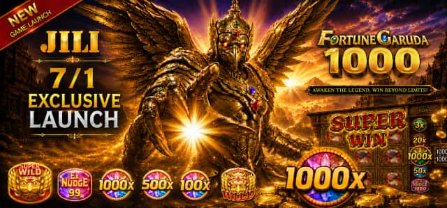 JILI - FORTUNE GARUDA 1000 GAME PROMO BANNER